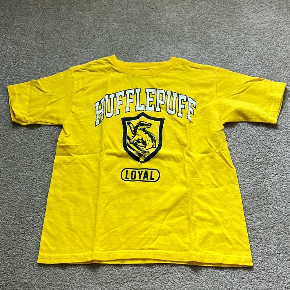 Harry Potter Hufflepuff Kids T-shirt Shirt Kids Size S
